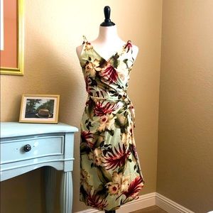 Vintage Inspired Tiki Dress - Tiki Hawaiian Resort Wear